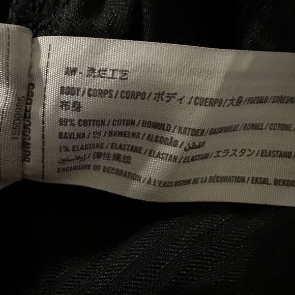 Abercrombie & fitch dad high rise 32/14s black - Picture 5 of 8